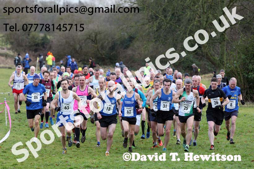 Mens 35 to 64s, 2018 North Eastern Masters, Darlington. Photo: David T. Hewitson/Sports for All Pics